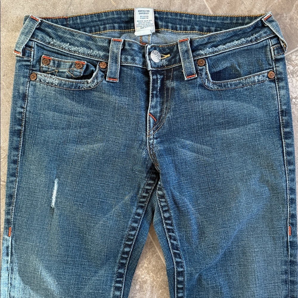 True religion, Stella size 31 skinny jeans Classic Blue Denim Jeans - Picture 6 of 16